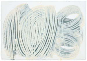 Jill Moser, "12.7.04 - C," casein on paper