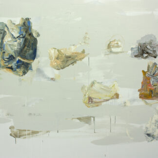 Deborah Dancy, "Blue Stone," oil on canvas