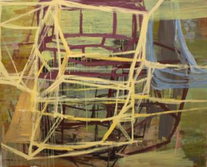 Deborah Dancy, "A Certain Slant of Light," oil on canvas