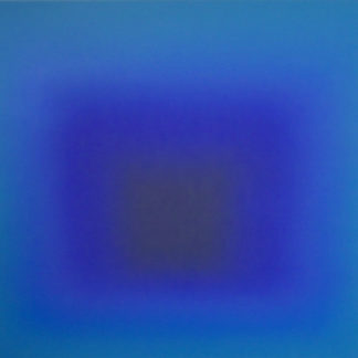 George Chaplin, "(S09) Blue Chord, oil on canvas