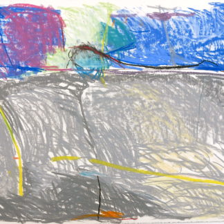 Gunnar Theel, "D143," pastel on paper