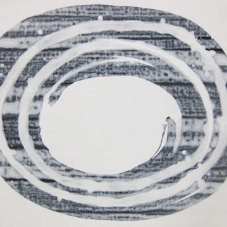 Kiyoshi Otsuka, "Enso 4049," acrylic on canvas
