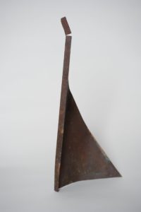 Joe Gitterman, "Flight 1," antique copper sheets