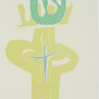 Mary Manning, "Green Crown," monotype