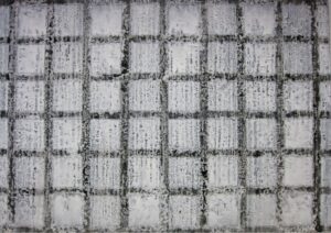 Kiyoshi Otsuka, "Grid," acrylic on canvas