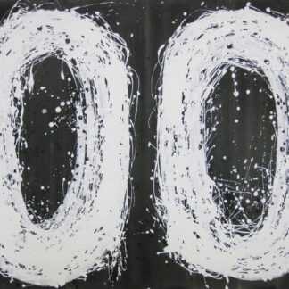 Kiyoshi Otsuka, "Jumping Water or Fuzzy Zen," acrylic on canvas