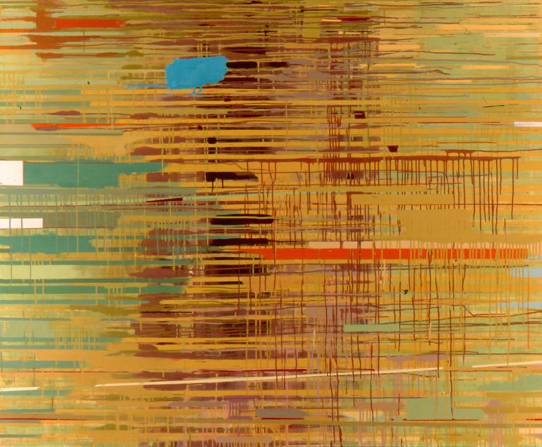 Jeanette Fintz, "Malay Series: River of Gold," acrylic on canvas