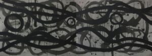 Kiyoshi Otsuka, "Message 2," acrylic on canvas