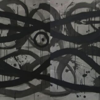 Kiyoshi Otsuka, "Message 2," acrylic on canvas