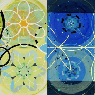 Morning Evening Turnabout (diptych)