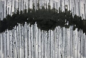 Kiyoshi Otsuka, "Nagare Boshi 2 (Shooting Star 2)," acrylic on canvas