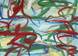 Hugh O'Donnell, "New Growth," oil on canvas