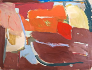 Gunnar Theel, "P144," oil on paper