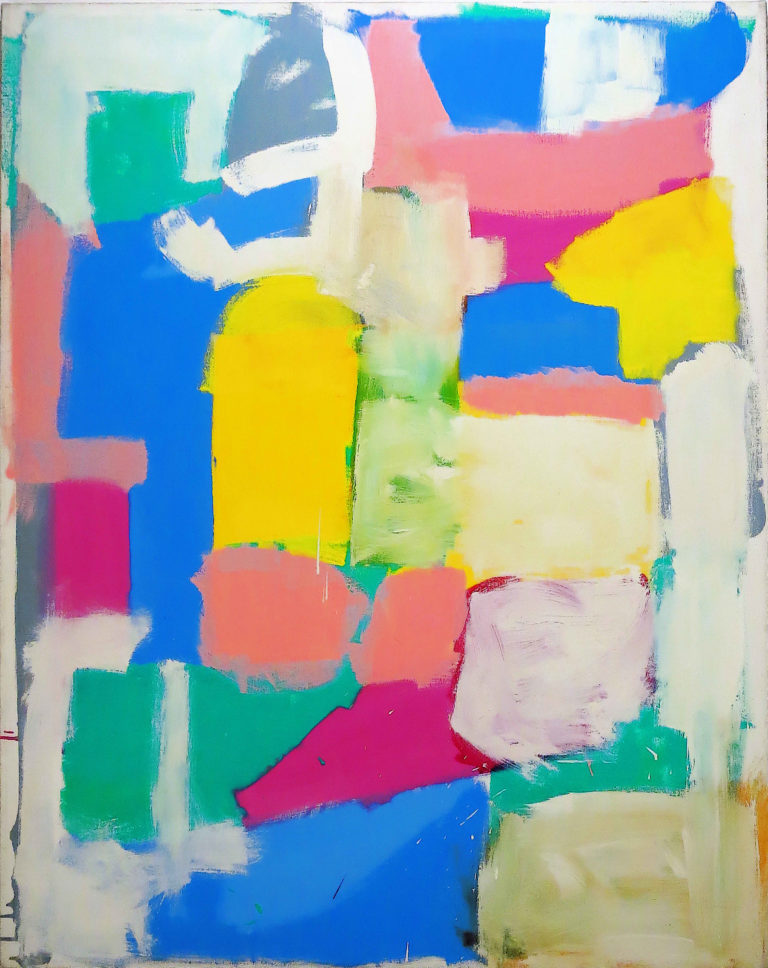 Gunnar Theel, "P041," oil on canvas