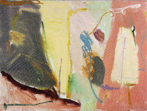 Gunnar Theel, "P161," oil on canvas