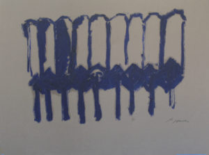 Popsicle Series: A Line of Indigo Popsicles