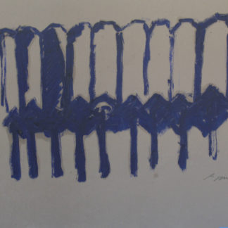 Popsicle Series: A Line of Indigo Popsicles