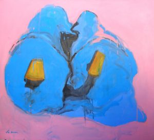 Geoffrey Moss, "Popsicle Series: Last Licks," oil on canvas