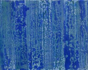 Kiyoshi Otsuka, "River 1," acrylic on canvas