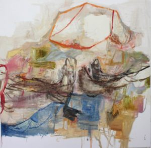 Deborah Dancy, "Room with a View," oil on canvas