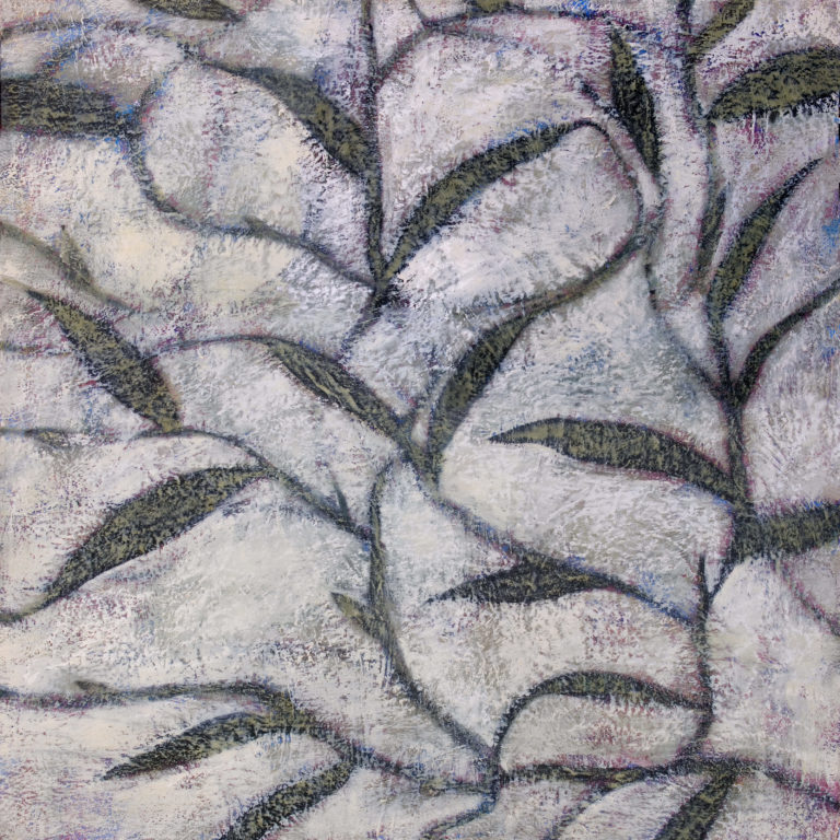 Hugh O'Donnell, "Seeds of Snow," oil on canvas