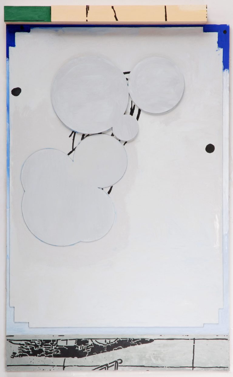 Eugene Brodsky, "Signal," oil on canvas