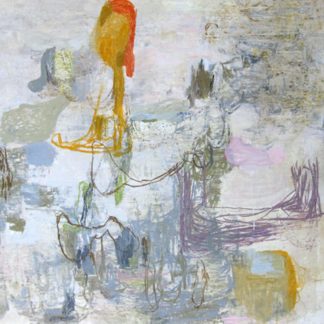 Deborah Dancy, "Some Enchanted Evening," oil pastel, oil stick on paper