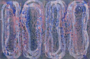 Kiyoshi Otsuka, "Study," acrylic on canvas