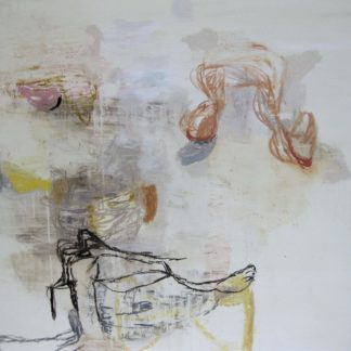 Deborah Dancy, "Sweet Bird of Youth," oil pastel, oil stick on paper