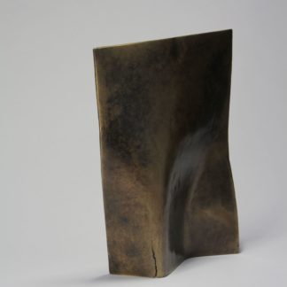 Joe Gitterman, "Torso 2," patinated bronze