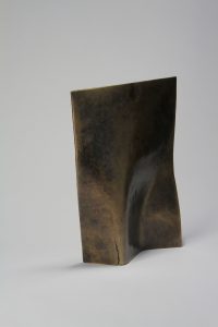 Joe Gitterman, "Torso 2," patinated bronze