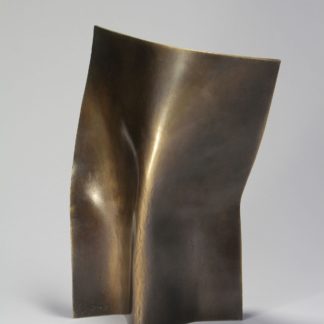 Joe Gitterman, "Torso 3," patinated bronze