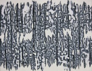 Kiyoshi Otsuka, "Untitled 4448," acrylic on canvas