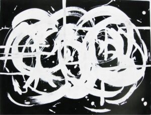 Kiyoshi Otsuka, "With You," acrylic on canvas