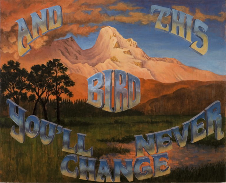 Joe Wardwell, "You Will Change," oil on canvas