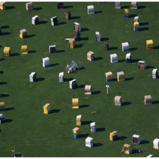 Beach Boxes on Shore Lawn