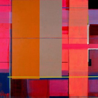 Jeanette Fintz, "Plaid Series: The Virtue of Constraints," acrylic on canvas