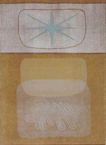 Mary Manning, "Zenith," monoprint, chine collé