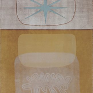 Mary Manning, "Zenith," monoprint, chine collé