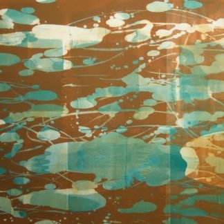 Cloud Koi Aqua Ochre