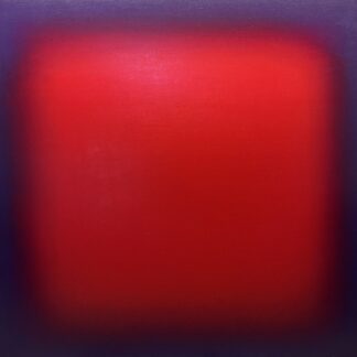 George Chaplin, "RED!," oil on canvas