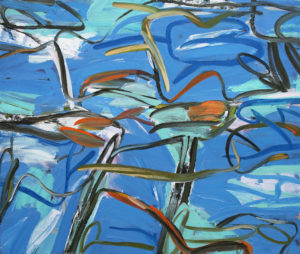 Hugh O'Donnell, "Nexus," oil on canvas