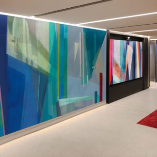 PARALLEL FIELDS: Mural + Animation