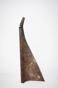 Joe Gitterman, "Flight 4," antique copper sheets