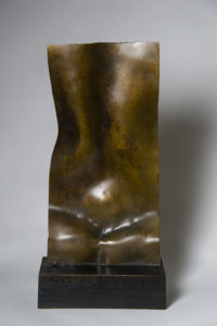 Joe Gitterman. "Torso 17," bronze