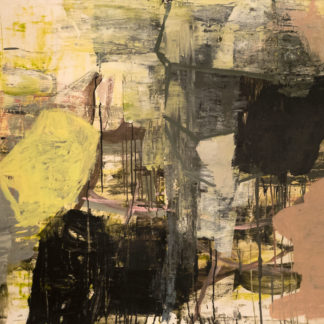 Deborah Dancy, "A Hot Mess," acrylic on paper