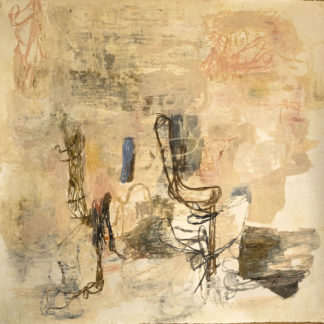 Deborah Dancy, "Handmaiden's Tale," oil pastel on paper