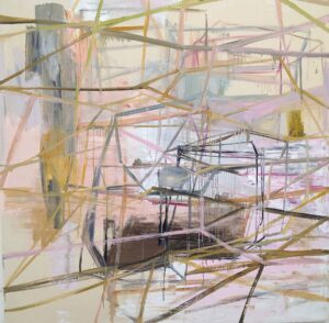 Deborah Dancy, "Horizon," oil on canvas