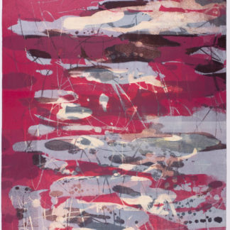 What Lies Beneath Magenta-Gray-White