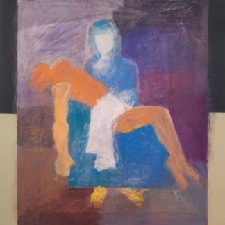 Michael Dillon, "26, Untitled (Pieta)," acrylic on canvas